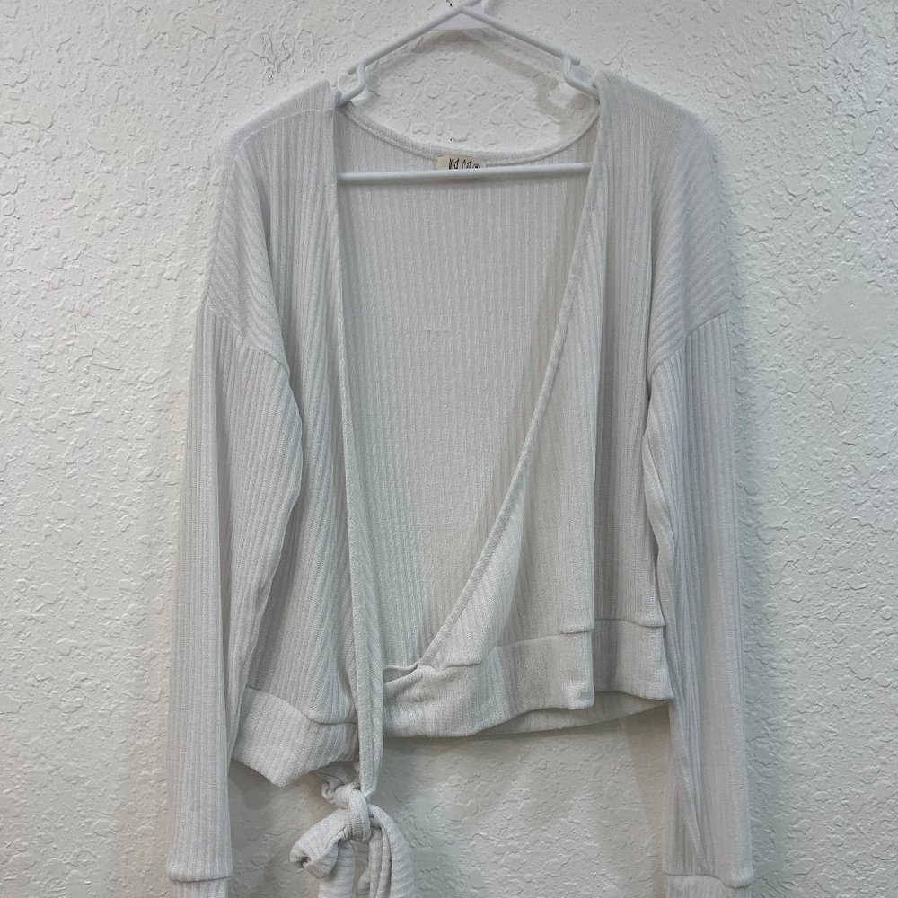 Wst Cst Nordstrom Cropped Lightweight Sweater - Size Medium
